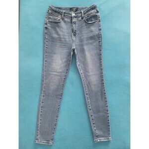 Judy Blue Austen High Rise Western Front Yoke Skinny Jeans 13/31 JB88364